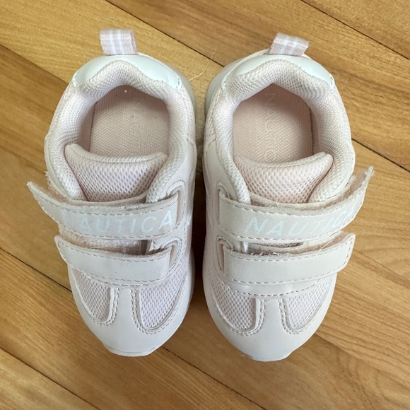 Blush Baby Girl Pink Nautica Sneakers SIZE 5 - Picture 6 of 7